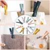 Clothing Storage 10/20 PCS Colorful Plastic Clothespins Heavy Duty Laundry Pins Clips With Spring Multi-Purpose For Household Socks STSF666