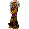 BintaRealWax Vestidos Afrikanische Kleider für Frauen Dashiki Elegantes Partykleid Plus Größe Traditionelle Afrikanische Kleidung WY9544