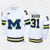 Gla Mit College Hockey Navy Jersey Cam York Nick Blankenburg Thomas Bordeleau Brendan Morrison Matty Beniers Carl Hagelin Kent Johnson Red Berenson