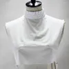 Bow więzi Sitonjwly moda fałszywa kołnierz Kobiet Koszulka Sweter Fałszywe kołnierze Odłączona szyja krawat żeńska stoisko nep kraagie