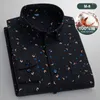 Polos pour hommes Aramy Camisa 2022 Oxford coton à manches longues chemises hommes bouton imprimé Plaid poche grande taille affaires