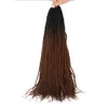 24 "Senegalese Twist Gehaakte Haar 100 g/stks Lange Rechte Pre-looped Twist Vlechten voor Zwarte Vrouwen LS23