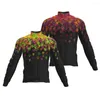 Racing jassen fietsjersey grappige mannen met lange mouwen mountainbike mtb kleding triathlon road ciclismo