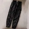 Nowe męskie ubrania górne nylonowe spodnie męskie marka podróży retro set spodni detale metalowy oddech luźne stopy surejne spodnie dla mężczyzn odzież A001