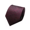 Bow Ties Q 8cm Striped BowTie Shirt Dress Accessories Men Necktie Classic Fashion Jacquard Business Formal Wedding Tie