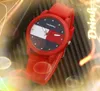 Premium mężczyźni kobiety miłośnicy zegarka 40mm moda zegar na co dzień mężczyzna gumowy pasek luksusowy mechanizm kwarcowy pary styl klasyczne zegarki na rękę