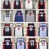 Uf Retro Basketball Jersey 23 Michael Jor dan 2012 Team USA Bryant Kevin Durant James Larry Bird 1992 USA Charles Barkley Karl Malone Penny