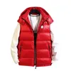 New Mens Vests 재킷 디자이너 폭격기 코트 민소매 스프링 봄 윈드 브레이커 맨 코트 후드 패션 자켓 조끼 아웃웨어 코트 크기 S-4XL