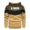 Moletom Com Capuz Masculino Moletons Personalizado Patchwork Hoodies Moda Masculina Com Capuz Masculino Impresso Primavera Outono Streetwear Casual Pulôver Casacos 220924