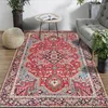 Tapetes Red European Red Grande Bedroom Sala de estar Arear Rugs Parlor