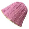 Bérets 573B dames Crochet seau chapeau mignon Sports de plein air pêcheur pour femmes adolescents décontracté printemps été crème solaire