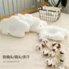 Pillows Muslin Cotton Super Soft Embroidery Breathable White born Pillow Baby Child Cushions Toddler Crib Beddings 220924