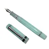 Fountain Pens 316y Kaigelu Celluloid Pens E F M Nib 055mm Beautiful green Office Business Ink Pen Silver Clip Gift pens for students 220923