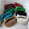 Bolsas de noite 10A Top Tier Mirror Quality Mini Jodie Bag Designers de luxo Feminino Real Couro Envernizado Bolsa preta Triângulo Zíper Bolsa Clássica Pele de Cordeiro