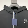 Erkekler Artı Boyutu Hoodies Sweatshirt Sonbahar / Kış 20222cquard Örgü Makinesi E Özel Jnlarged Detay Crew Boyun Pamuk 43E3T3