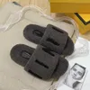 Mody pantofierki kobiety zimowe luksusowy projektant sandałowy slajdów platforma klinowa tęcze letnie kapcie dla kobiet marki dearfoam rubbertop