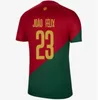 2024 2025 Portugalia Ronaldo B.Fernandes koszulki piłkarskie Joao Felix Bernardo Diogo J. Joao Cancelo 22 23 24 25 Koszulka piłkarska drużyny narodowej Wersja z długim rękawem