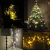 Cuerdas 2M 5M 10M alambre de cobre luces de hadas USB guirnalda alimentada por batería Navidad boda fiesta decoración LED cadena de luz