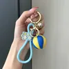 Chave de futebol da Copa do Mundo Chaves de futebol de futebol Fashion Fashion requintado Keyring Bag feminino São pequenas lembranças de pendentes