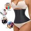 Women's Shapers Waist Tummy Trainer Body Slimming Belt Woman Wrap Bandage Trimmer Postpartum Flat Belly 220923