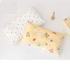 Pillows 3 Sizes Kids Kindergarten Children Sleeping Rectangle Head Support Protection Cushion Cotton Cores ca 220924