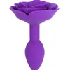 Sex toys masager toy Leg Massagers Toy Massager New Design Rose Silicone Anal Plug Butt for Woman Q230 TIKM PSWK