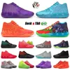 バスケットボールシューズOgrick and Morty MB01 Baskteball Shoes Mens Big Size Us Lamelo Ball La Melos Mb1 Mlamelos Mb 01 Green Red University Gold Neon T