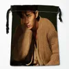 Storage Bags KPOP LEE JOON GI Drawstring HD Print 18X22CM Arrival Soft Satin Fabric Resuable Clothes Bag Shoes 12.2