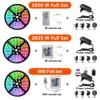 Bandes RGB LED bande 12V lumière WiFi Luces SMD 2835 5M 10M 15M 20M Flexible étanche bande Diode télécommande pour chambre