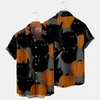 Chemises décontractées pour hommes Hommes imprimés hawaïens à manches courtes boutonnées chemise de plage pour homme haut ample entrejambe