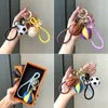 Chave de futebol da Copa do Mundo Chaves de futebol de futebol Fashion Fashion requintado Keyring Bag feminino São pequenas lembranças de pendentes