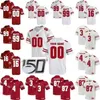 SJ Custom Wisconsin Badgers College Football Jerseys 12 Alex Hornibrook 14 Nakia Watson 16 Russell Wilson Men Men Women Jeugd genaaid