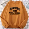 Hoodies للرجال العلامة التجارية لعام 1983 Switshirts المدارس المتوسطة للرجال الخريف Fleece هوديي كرونيك هيب هوب دافئ هوديس 220924