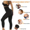 Femmes Shapers Taille Ventre Formateurs Sweat Sauna Pantalon Corps Minceur Femmes Formateur Thermo Leggings Fitness 220923