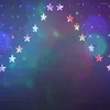 Strips Christmas LED Star String Lights Five-pointed Fairy Light 8 Lighting Modes Festival Holiday Garland Home Decor