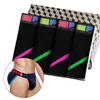 Underpants 4pcs Hip Raise Man Sexy Roupa Brieffeita Homens Marriz Algodão Interior Away Gay Panties Jockstrap Briefs masculinos