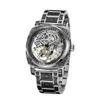 Avanadores de pulso Boux Men Skeleton Automático 1963 Mecânico luminoso Male Punk Relógios Seagull ST16 Drop 41mm Drop