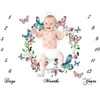 21 Styles nyfödda fotografering Bakgrund Props Baby Photo Prop tyg Bakgrunder Easter Infant Filtar Wrap Letter Filt Ins tyg Mat Kid