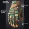 Gants de cyclisme Tactique Hommes Écran Tactile Armée Plein Doigt Militaire Femmes Paintball Combat Motocycle Dur Knuckle