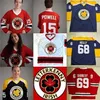 Gla Mit IRISH TV Series Letterkenny Jersey 15 POWELL 69 SHORESY 68 Shamrocks 85 NAPPY BOY 100% Stitched Ice Hockey Jerseys