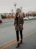 Women's Fur Faux Fur Women Winter Faux Fur Coats Vintage Leopard Female Loose Warm Coats Casual Street Lady Animal Print Thick Outwears 220923