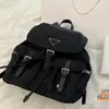 Womens Designer Back Pack Luxury Backpack NYLON Mens Backpacks Bookbag Purse Bag Classic Unisex Black Handbag Multiple Pockets Small Shoulder Bag