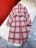 Giacca da donna in misto lana Designer Brand New Autunno Inverno Western Suit Soprabito Fashion Tweed Coat Down Spring Casual ZN1Y