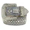 2022 DesignerBelt Simon Belts for Men Women Shiny diamond belt Black on Black Blue white multicolour with bling rhinestones as gift4563163