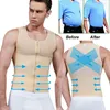 Camisa de compressão forte do corpo dos homens para esconder o shaper Shaper Slimmation Fit Slimt Slim Corset para homens