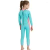 Dames badmode kinderen één stuk wetsuit surfpak zonnebrandcrème 2,5 mm chloropreen rubber kind zwempak meisjes volledige dekking dik warm warm