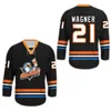 Gla San Diego meeuwen jersey Terry Megna Thomas Wideman Stolarz Carrick Comtois Oleksy Wagner Ritchie Sorensen Hockey Jerseys Elke naam en nummer