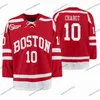 GLA A3740 Boston University Terrier Scarlet Hockey Tournament Jersey 14 Bobo Carpenter 7 Chad Krys 17 Dante Fabbro 30 Jake Oettinger Cam Crotty