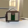 3A Qualité Designer Crossbody Petit Mini Sac Messenge Pour Femmes Lettre Classique Rouge Vert Sangle Sangle Fourre-Tout Rétro Épaule Toile Sacs Sacs À Main Chaîne De Luxe Purs