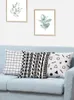 Kissen schwarz weiß Cover Kunst geometrische Figuren Abdeckungen dekorative Fall Home Auto Sofa Dekor Kissenbezug 45 cm X